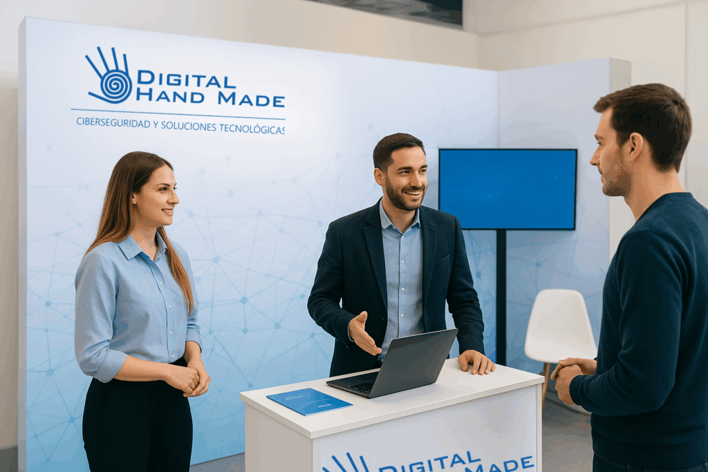Un Stand de Digital hand made en evento